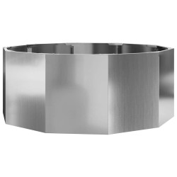 Jardinière Argent 90 x 90 x 35 cm Acier galvanisé 523086523086
