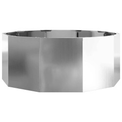 Jardinière Argent 90 x 90 x 35 cm Acier galvanisé 523086523086