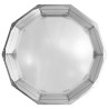 Jardinière Argent 90 x 90 x 35 cm Acier galvanisé 523086523086
