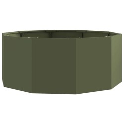 Jardinière Vert olive 90 x 90 x 35 cm Acier 523093523093