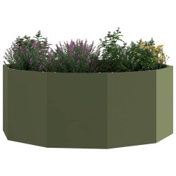 Jardinière Vert olive 90 x 90 x 35 cm Acier 523093523093