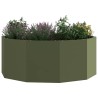 Jardinière Vert olive 90 x 90 x 35 cm Acier 523093523093