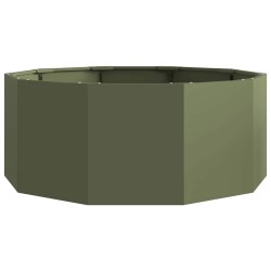 Jardinière Vert olive 90 x 90 x 35 cm Acier 523093523093
