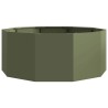 Jardinière Vert olive 90 x 90 x 35 cm Acier 523093523093
