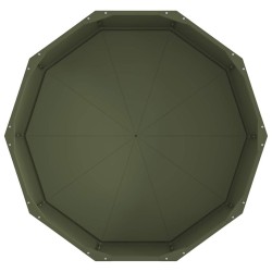 Jardinière Vert olive 90 x 90 x 35 cm Acier 523093523093