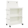 Chariot à outils Blanc 65 x 35 x 111 cm Acier laminé à froid 523095523095