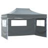 Tente pliable avec 4 parois latérales 3 x 4,5 m Anthracite 523096523096