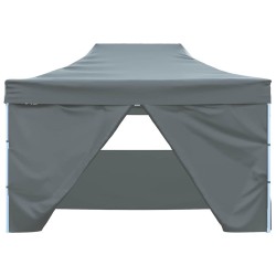Tente pliable avec 4 parois latérales 3 x 4,5 m Anthracite 523096523096