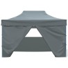Tente pliable avec 4 parois latérales 3 x 4,5 m Anthracite 523096523096