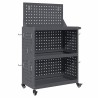 Chariot à outils avec étagère Anthracite 65 x 35 x 111 cm 523098523098