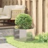 Jardinière Argent 60 x 60 x 35 cm Acier inoxydable 523099523099