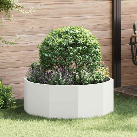 Jardinière Blanc 90 x 90 x 35 cm Acier 523100523100