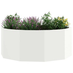 Jardinière Blanc 90 x 90 x 35 cm Acier 523100523100