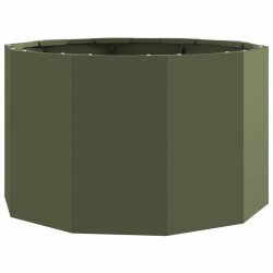 Jardinière Vert olive 60 x 60 x 35 cm Acier 523101523101