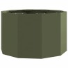 Jardinière Vert olive 60 x 60 x 35 cm Acier 523101523101