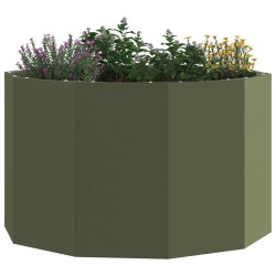 Jardinière Vert olive 60 x 60 x 35 cm Acier 523101523101