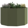 Jardinière Vert olive 60 x 60 x 35 cm Acier 523101523101