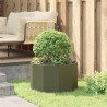 Jardinière Vert olive 60 x 60 x 35 cm Acier 523101523101
