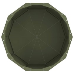 Jardinière Vert olive 60 x 60 x 35 cm Acier 523101523101