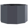 Jardinière Anthracite 60 x 60 x 35 cm Acier 523102523102