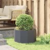 Jardinière Anthracite 60 x 60 x 35 cm Acier 523102523102