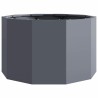Jardinière Anthracite 60 x 60 x 35 cm Acier 523102523102