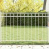 Élément de clôture Assen Blanc 170 x 100 cm Acier 523106523106