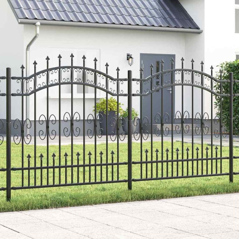 Clôture de jardin Kampen Gris 240 x 166 cm 523107523107