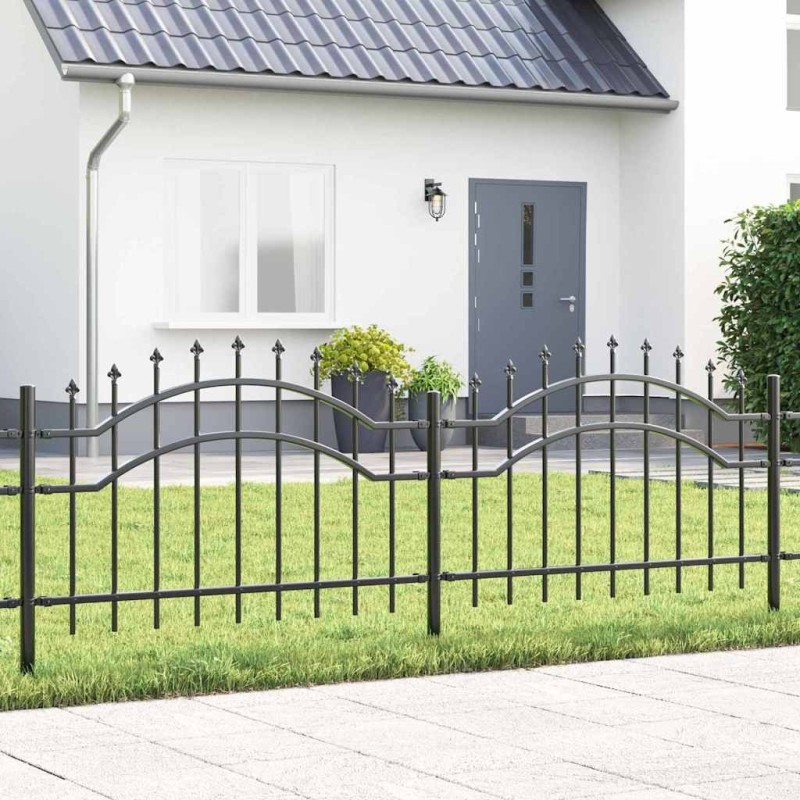 Clôture de jardin Woerden Gris 240 x 115 cm 523108523108