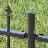 Clôture de jardin Woerden Gris 240 x 115 cm 523108523108