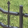 Clôture de jardin Kampen Gris 240 x 118 cm 523116523116
