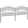 Clôture de jardin Kampen Gris 240 x 118 cm 523116523116