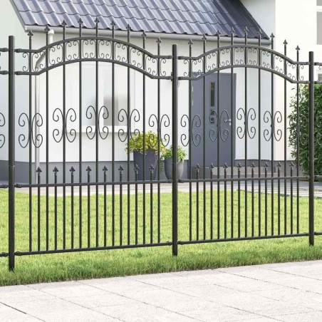 Clôture de jardin Kampen Gris 240 x 202,5 cm 523117523117