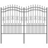 Clôture de jardin Kampen Gris 240 x 202,5 cm 523117523117