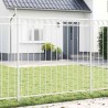 Élément de clôture Assen Blanc 170 x 170 cm Acier 523121523121
