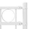 Élément de clôture Assen Blanc 170 x 150 cm Acier 523122523122