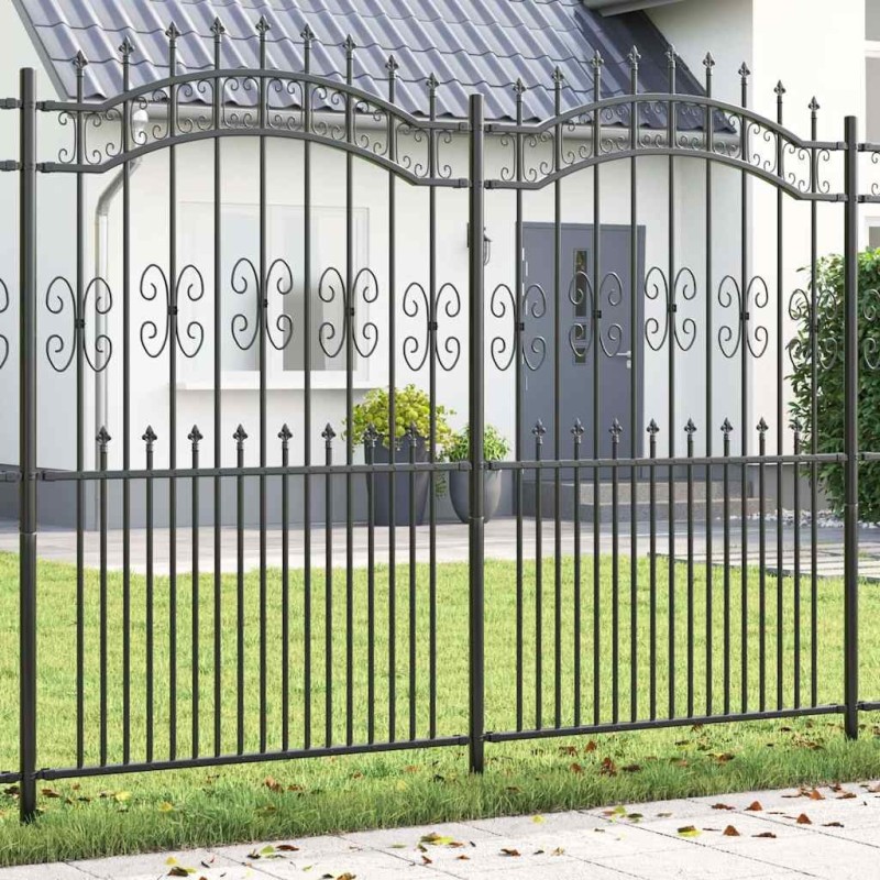 Clôture de jardin Kampen Gris 240 x 228 cm 523124523124