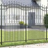 Clôture de jardin Kampen Gris 240 x 228 cm 523124523124