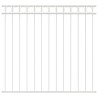 Élément de clôture Assen Blanc 170 x 150 cm Acier 523127523127