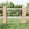 Élément de clôture Assen Blanc 170 x 150 cm Acier 523127523127