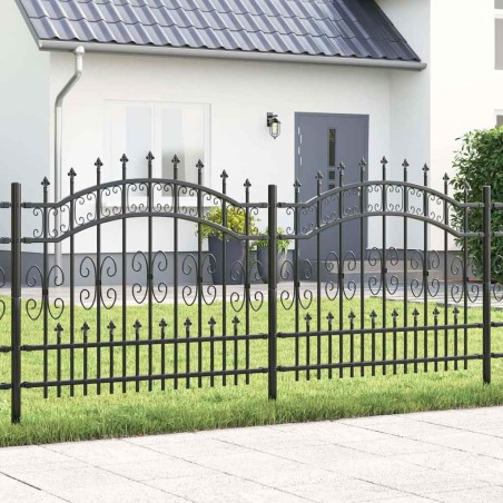 Clôture de jardin Kampen Gris 240 x 140 cm 523128523128