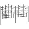 Clôture de jardin Kampen Gris 240 x 140 cm 523128523128