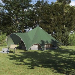Tente Teepee 5 personnes Vert et gris 415 x 415 x 247 cm 523129523129