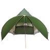Tente Teepee 5 personnes Vert et gris 415 x 415 x 247 cm 523129523129