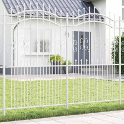 Clôture de jardin Kampen Blanc 240 x 228 cm 523131523131