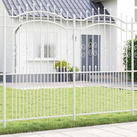 Clôture de jardin Kampen Blanc 240 x 228 cm 523131523131