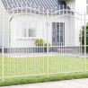 Clôture de jardin Kampen Blanc 240 x 228 cm 523131523131