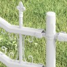 Clôture de jardin Kampen Blanc 240 x 228 cm 523131523131