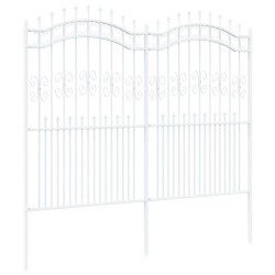 Clôture de jardin Kampen Blanc 240 x 228 cm 523131523131