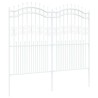 Clôture de jardin Kampen Blanc 240 x 228 cm 523131523131